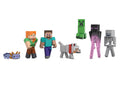 Minecraft World Builders Pack With 7 Action Figures in 3.25-Inch Scale, Starter Collection