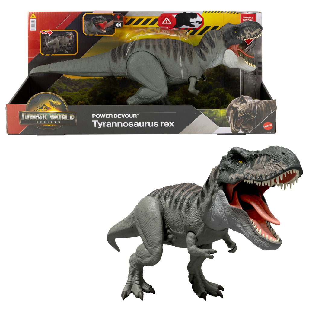 Jurassic World-Figurine Articulée Tyrannosaure Furieux Prédateur