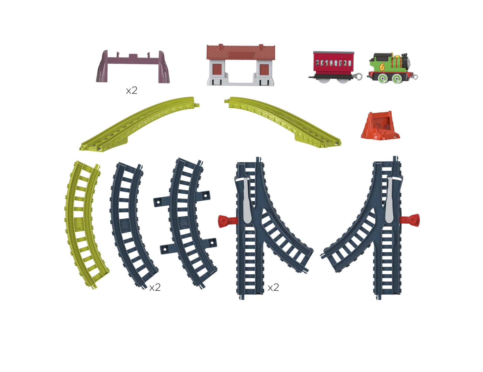 Fisher-Price Thomas et ses Amis Percy et ses Passagers