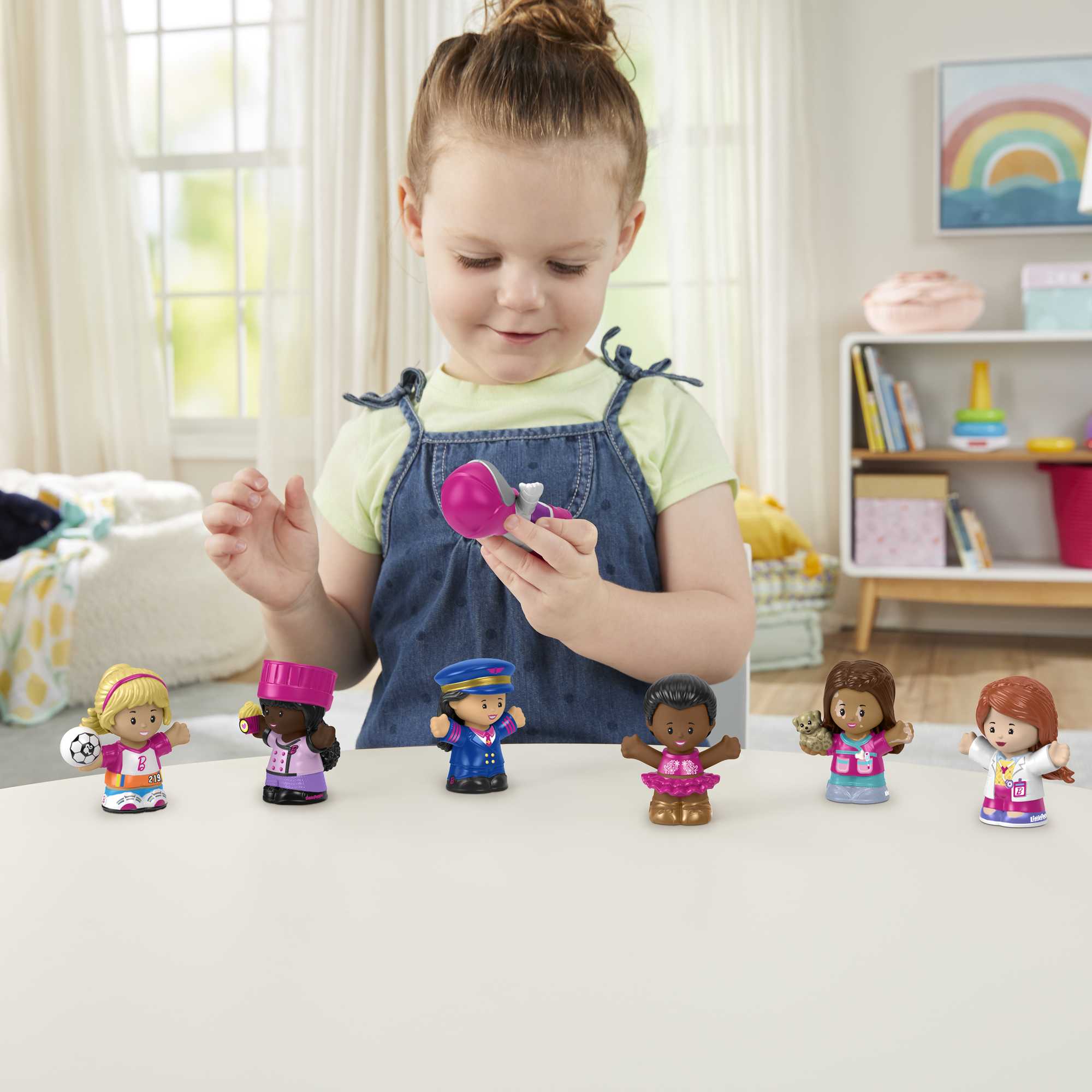 Little People Barbie Tu Peux Être Qui Tu Veux Coffret Figurines