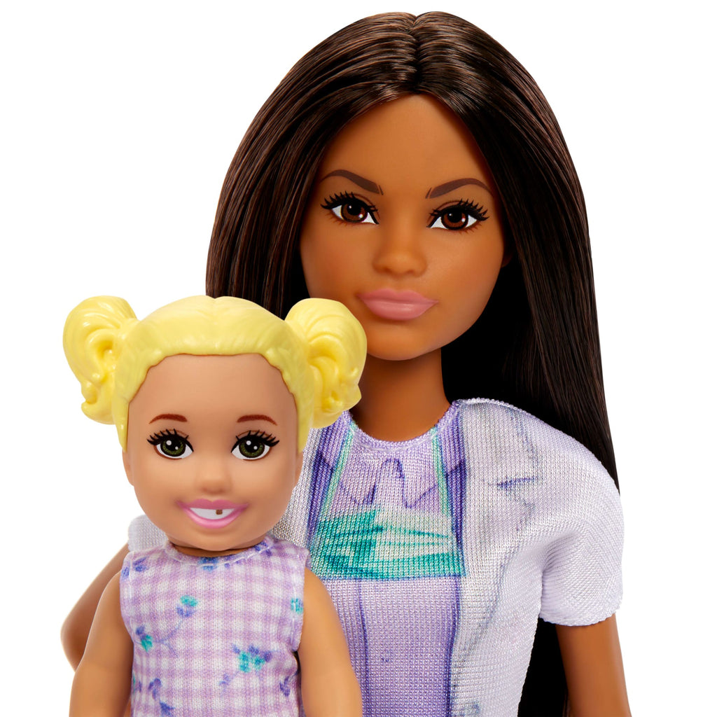 Barbie  Poupée Mode  dentiste, Brunette, Poupée enfant, Accessoires