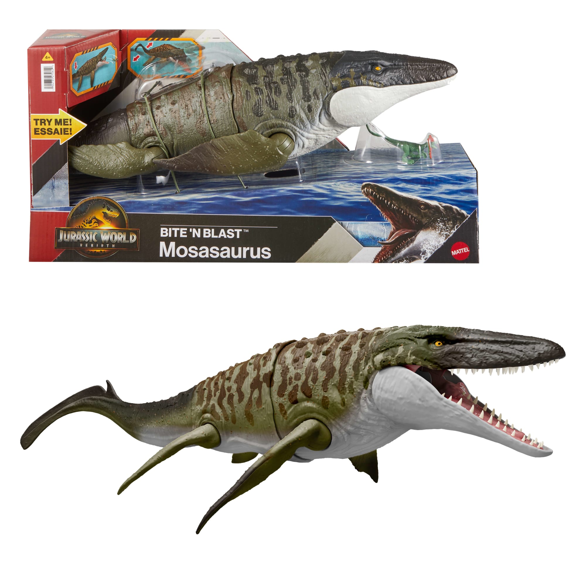 Jurassic World Dinosaurio de Juguete Rebirth Mosasaurus