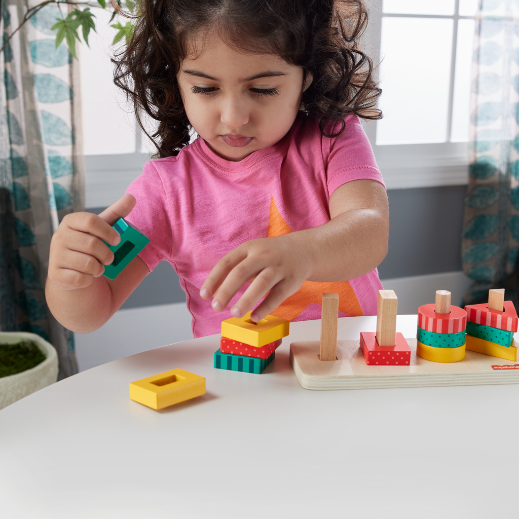 Fisher-Price Juguete para Bebés Clasificador de Formas de Madera