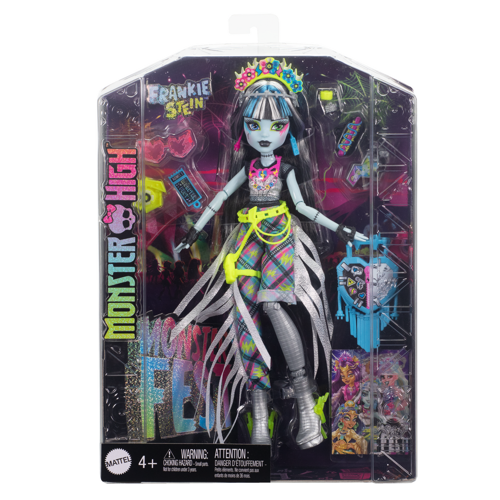 Monster High-Poupée Frankie Stein Monster Fest-Poupée et Accessoires