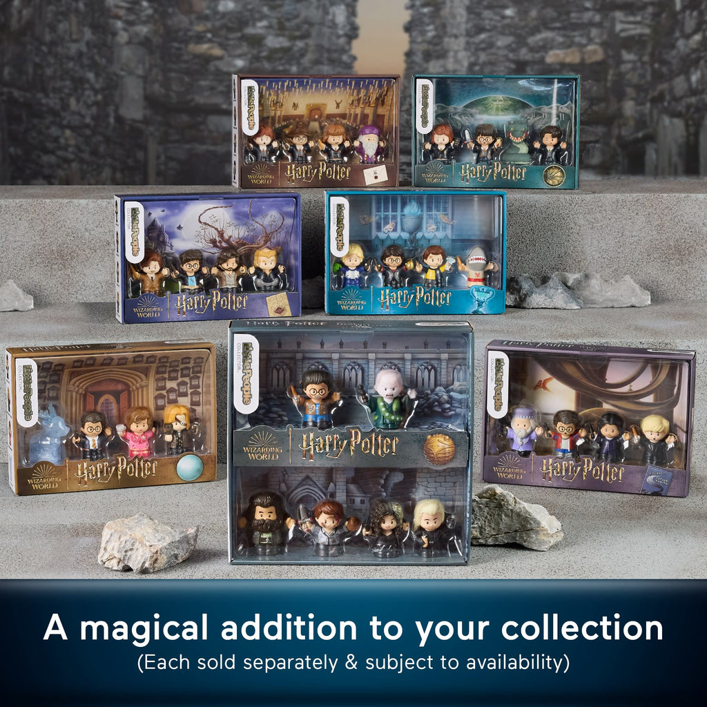 Fisher-Price Little People Collector Harry Potter And The Prisoner Of Azkaban Special Edition Set, 4 Figures