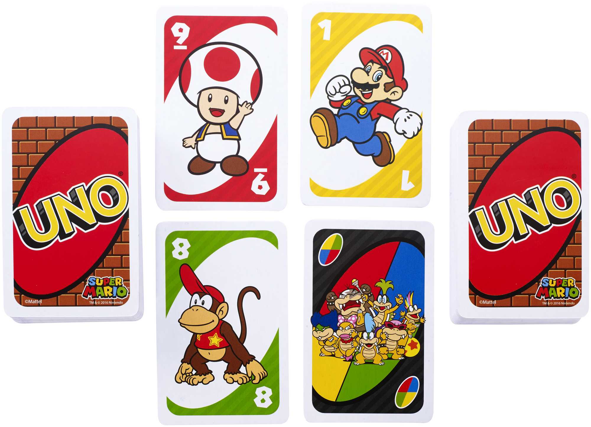 UNO Jogo de Cartas Super Mario Bros
