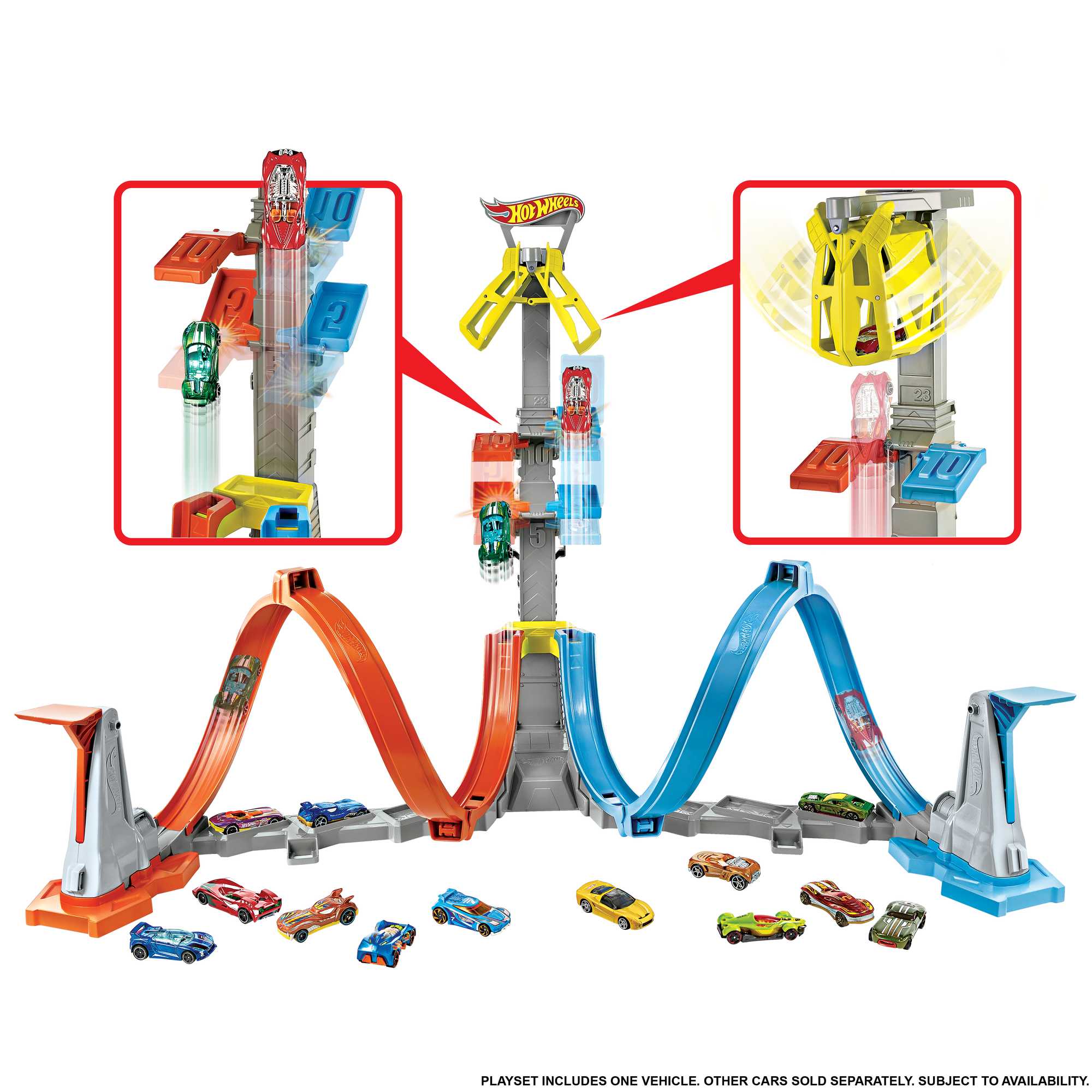 Hot Wheels Action Pista de Brinquedo Desafio de Altura
