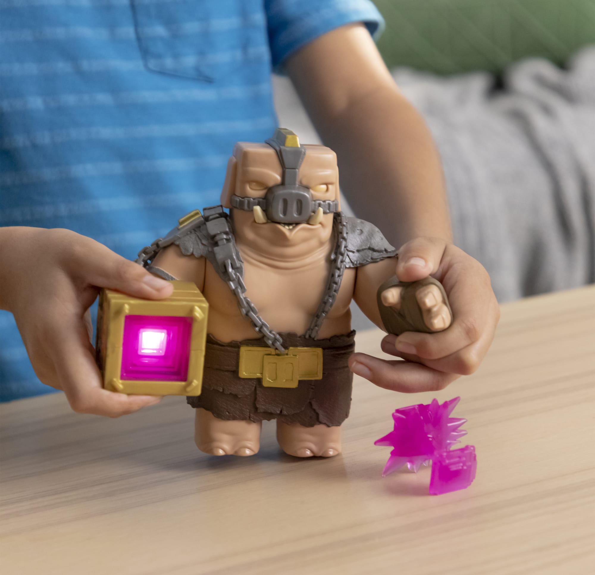 Minecraft – Figurine Surdimensionnée – Grand Cochon Mode Combat, Sons