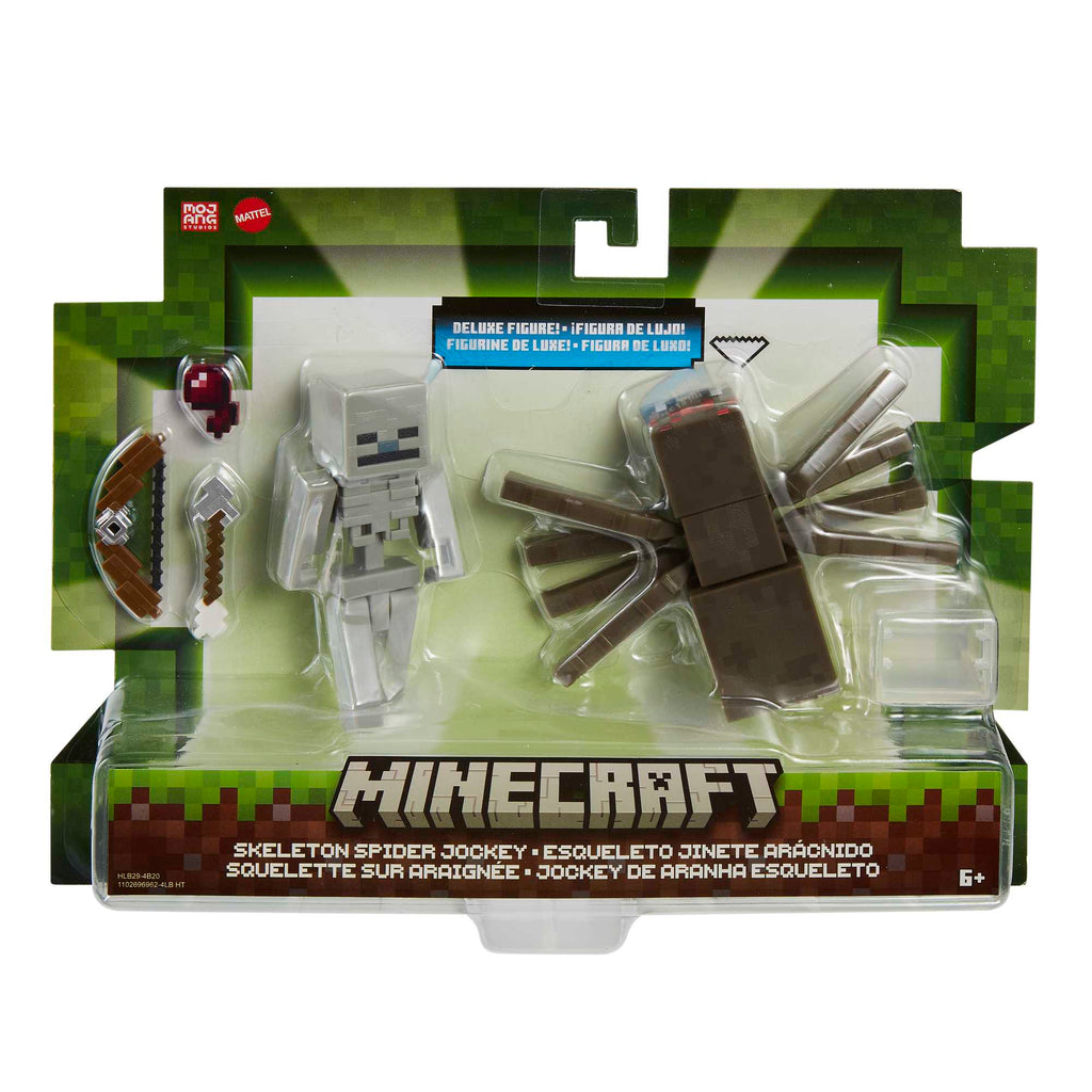 Minecraft Toys, 2-Pack Of Action Figures, Gifts For Kids