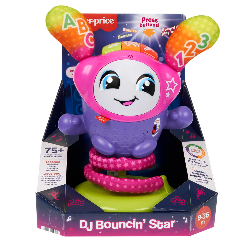 Fisher-Price Juguete para Bebés Dj Belle Salta y Aprende