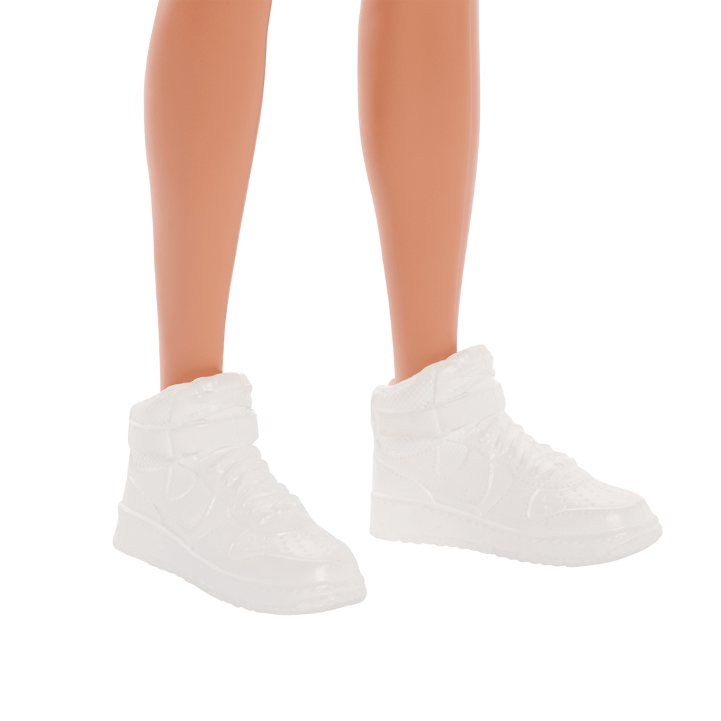 Barbie Fashionistas Ken Doll #227, Brunette Fashion Doll With Totally Hair-Inspired Look, 65th Anniversary