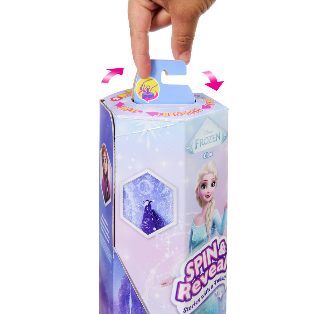 Disney  La Reine des Neiges  Spin & Reveal  Poupée Mode  Elsa