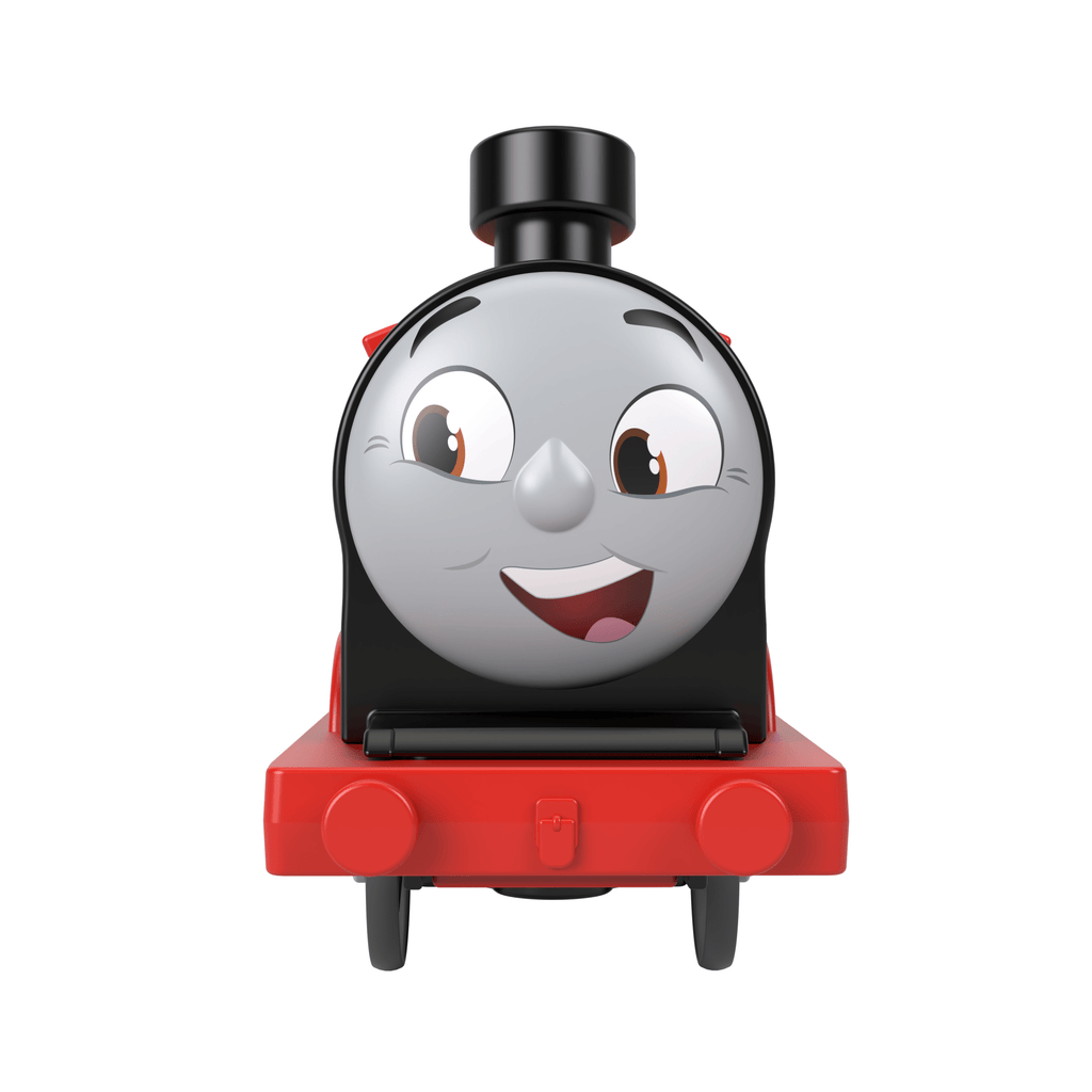 Thomas & Friends Graffiti James Motorized Toy Train Engine With Tender & Cargo Car For Kids