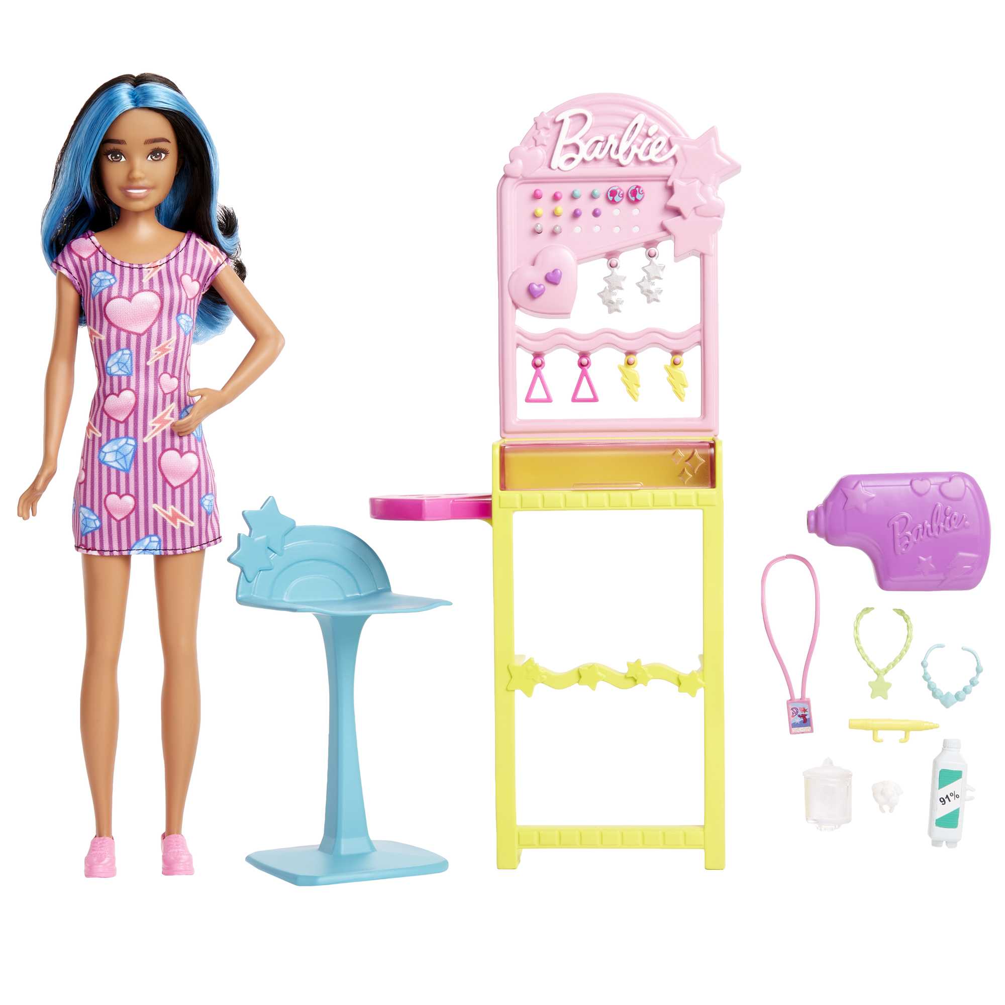 Barbie®-Skipper Premiers Jobs, Coffret Perçage des Oreilles Avec Outil