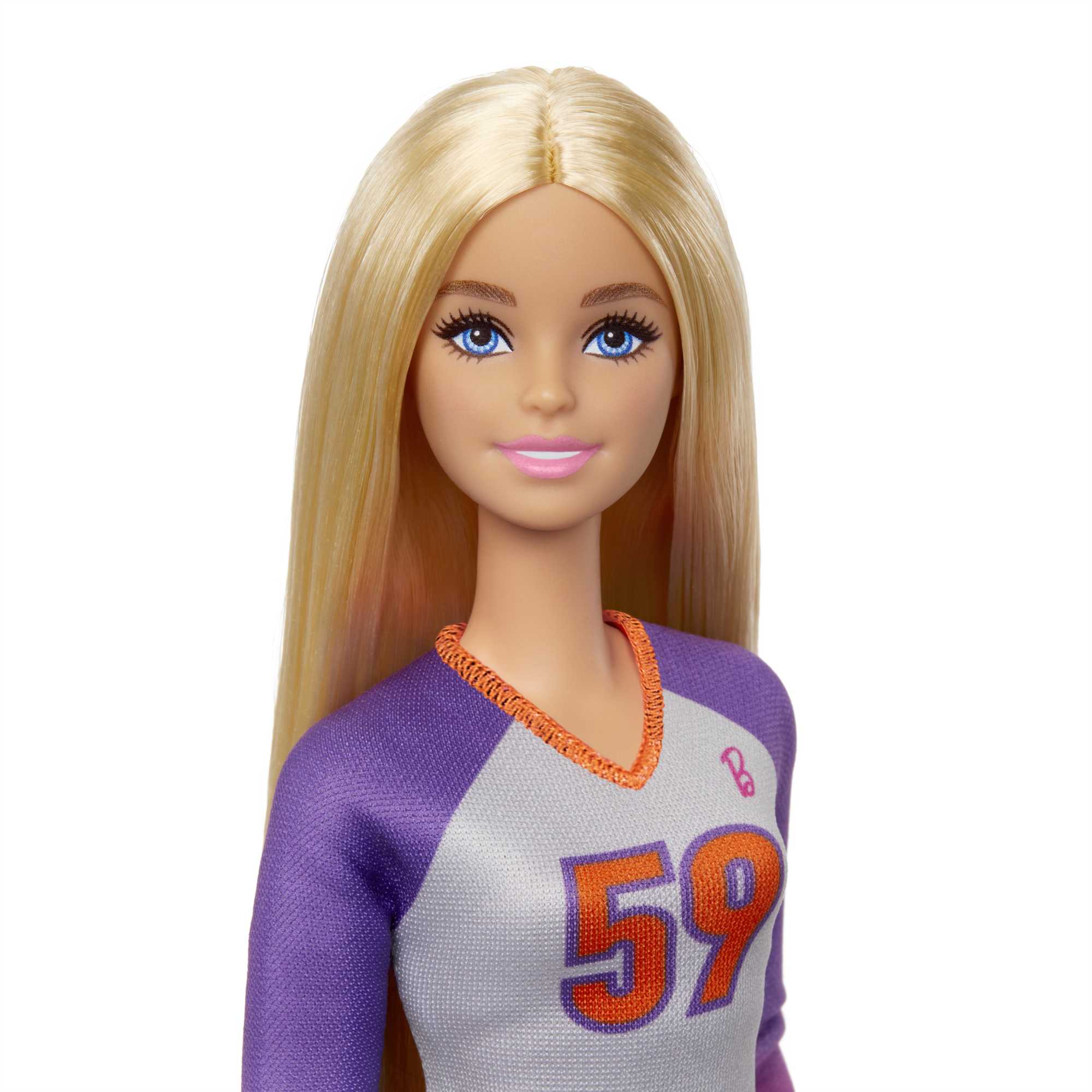 Barbie®-Métiers-Poupée Barbie® Articulée Joueuse de Volleyball