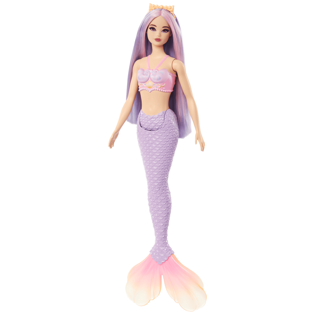 Barbie Fantasia Boneca Sereia com Cabelo Lilás