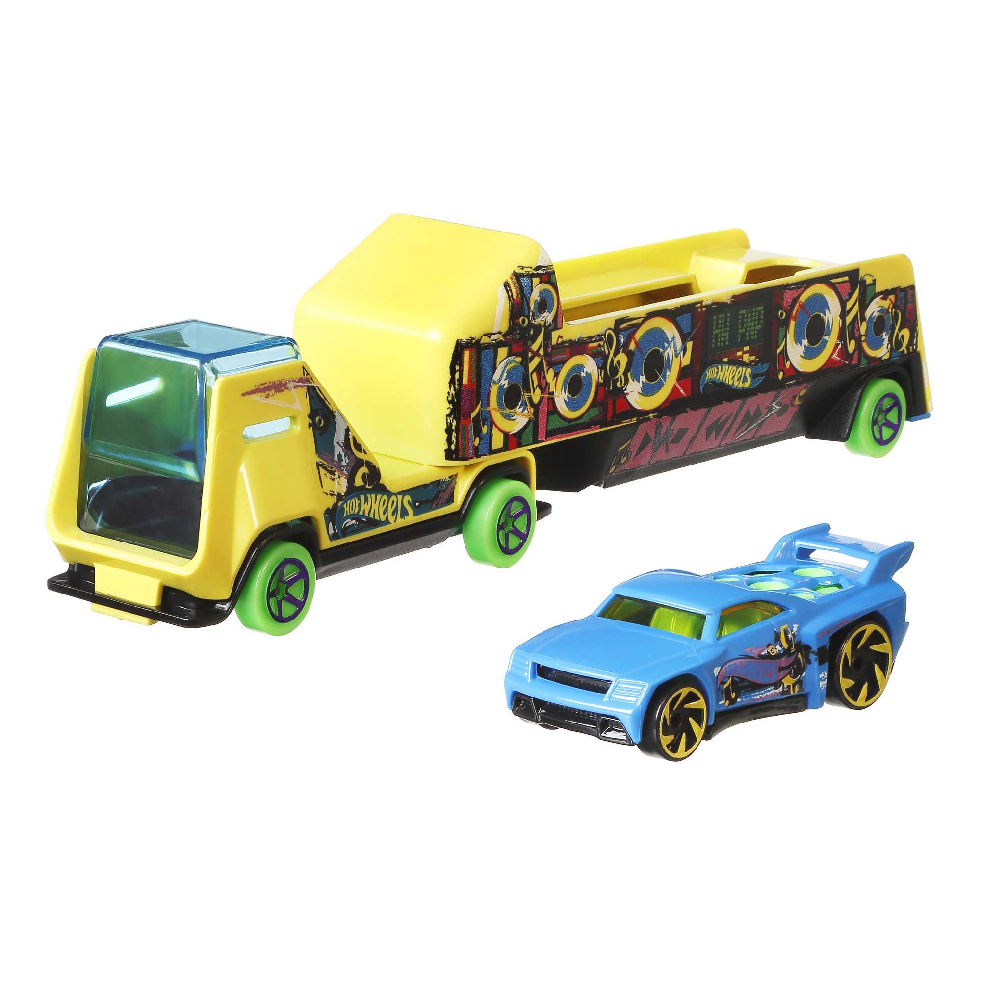 Hot Wheels Diecast Veículo de Brinquedo Transportador de Carros de Luxo