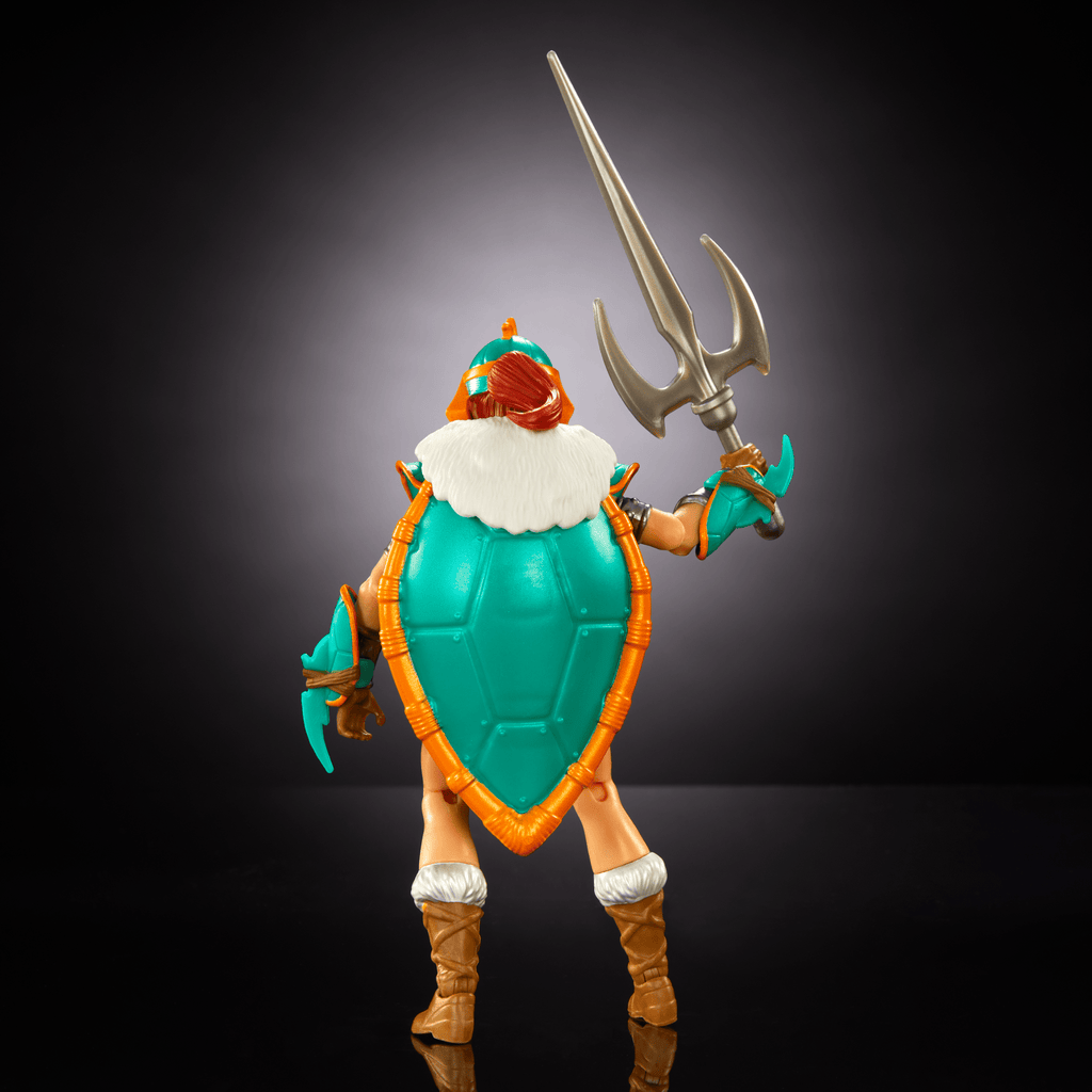 Masters Of The Universe Origins Turtles Of Grayskull Teela Action Figure Toy in Turtle inspired Armor