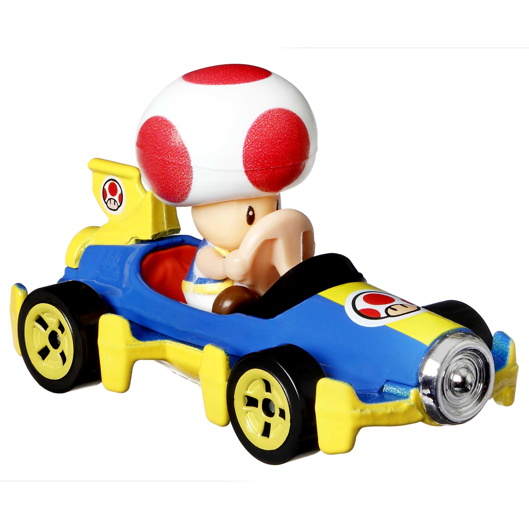 Hot Wheels Mario Kart Veículo de Brinquedo Toad Mach 8