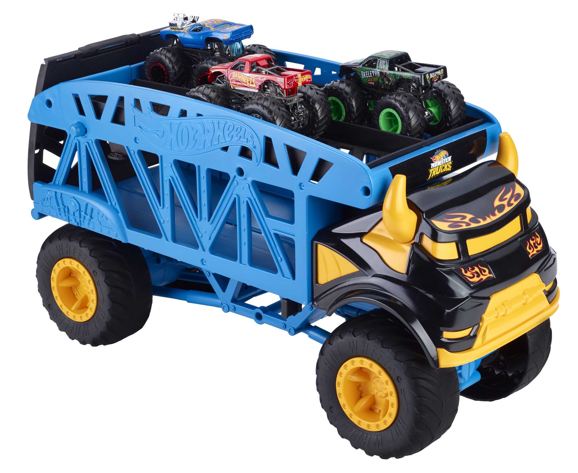 Hot Wheels Monster Trucks Monster Mover+3 Trucks Vehicle