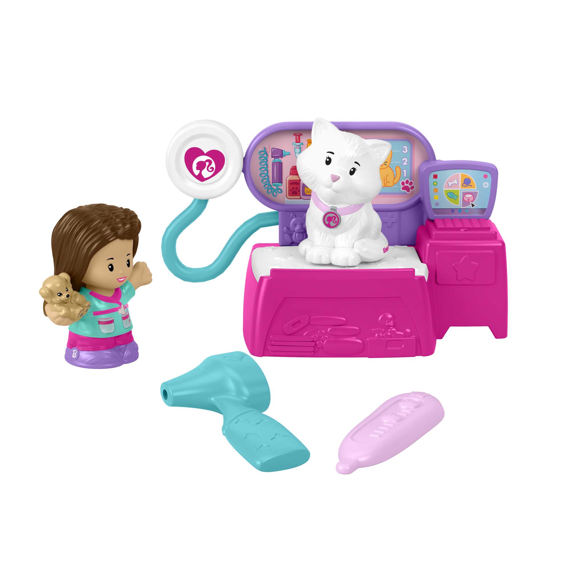 Fisher - Price  Little People  Barbie  Coffret de Jeu  Vétérinaire