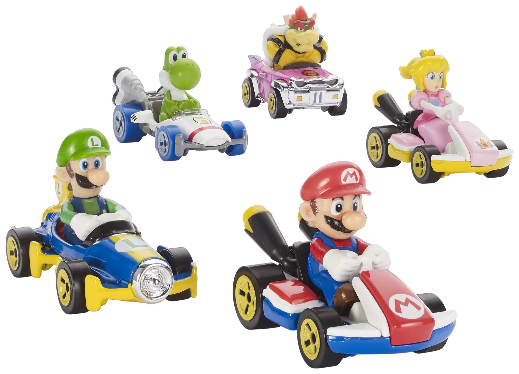 Hot Wheels Mario Kart Veículo de Brinquedo Bowser