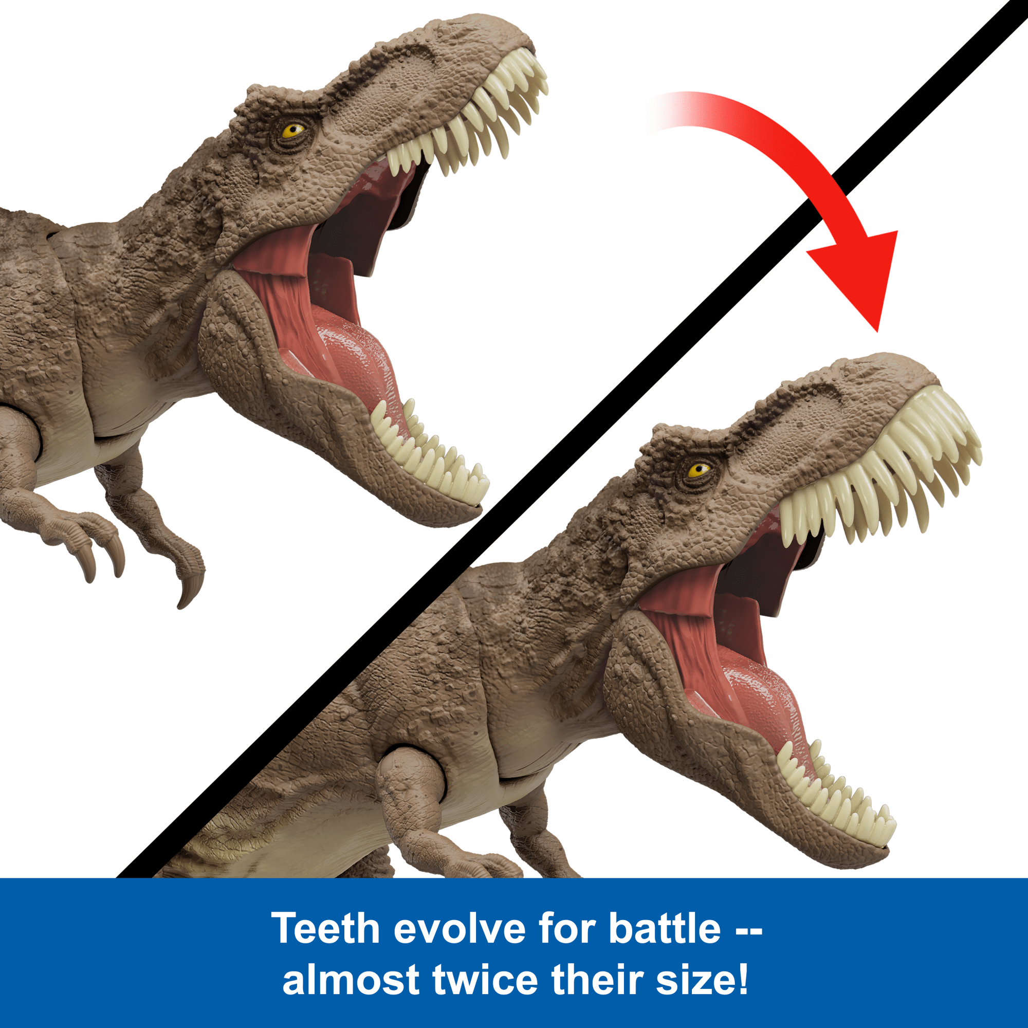 Jurassic World All-Out Attack Tyrannosaurus Rex Dinosaur Action Figure Toy